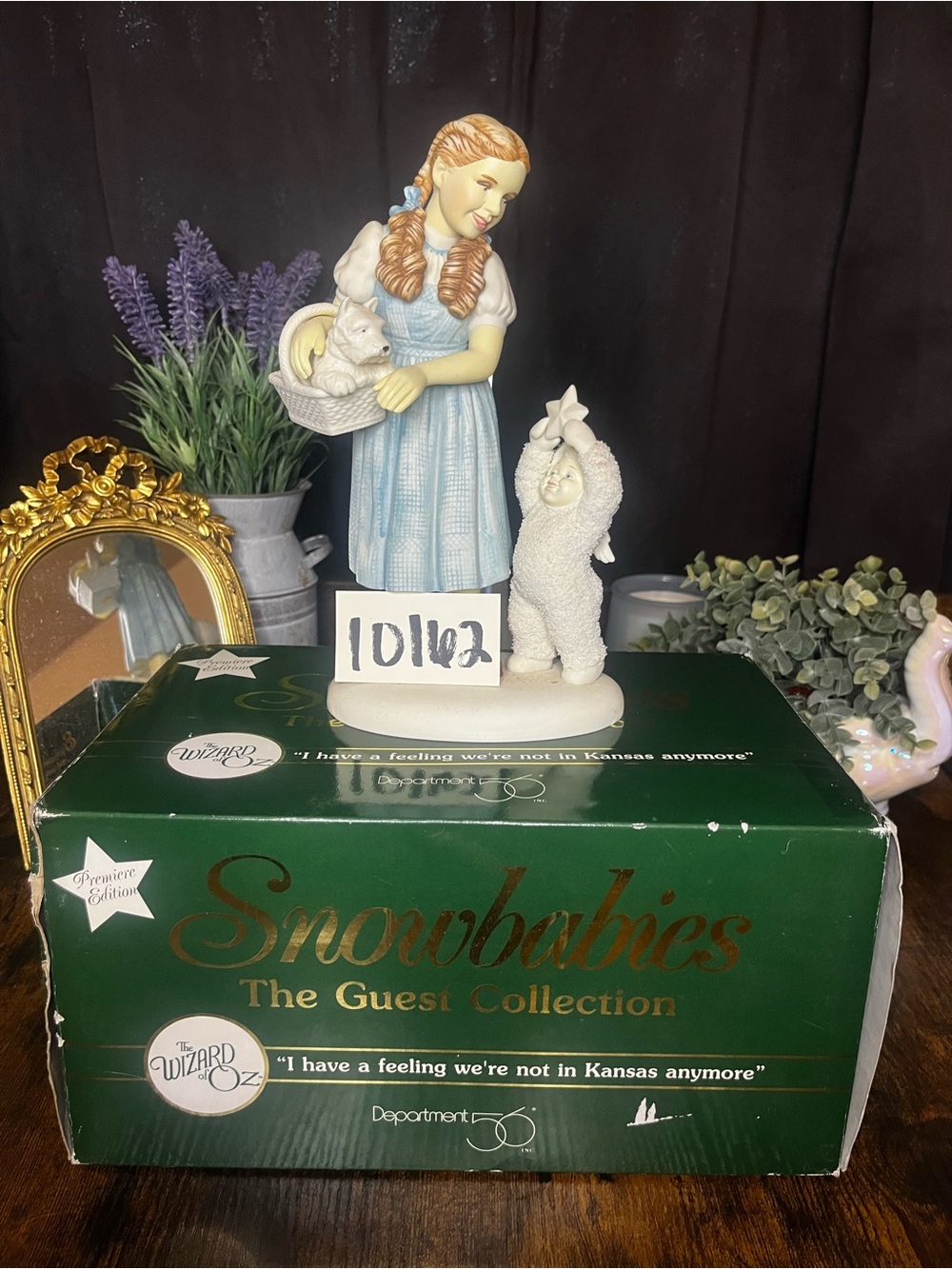 Dept 56 Snowbabies Wizard of Oz Dorothy Toto 1998 Premiere Edition Box
